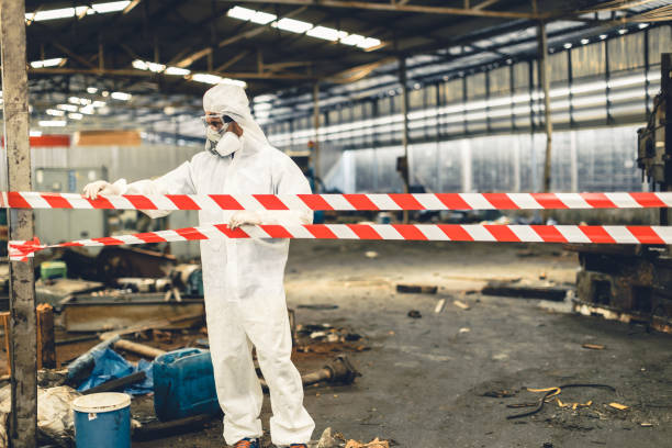 Professional Hoarding Cleanup technician working in Clarkston, GA